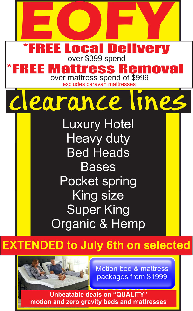 Mattresses Direct To Public - EOFY Sale 2025 Extended – Mattresses Direct To Public. Over 30 models on sale including luxury, heavy duty, organic and motion beds. Free delivery over $399. Visit our Melbourne Showroom.
