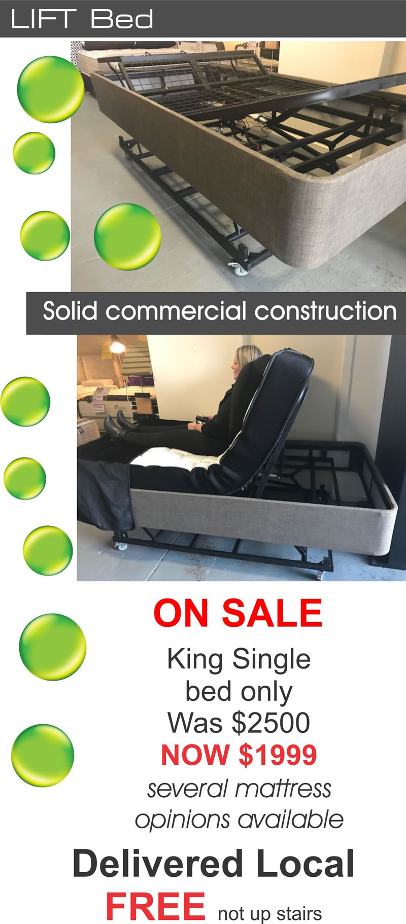 Electric & Mobility Beds Mattresses Direct To Public